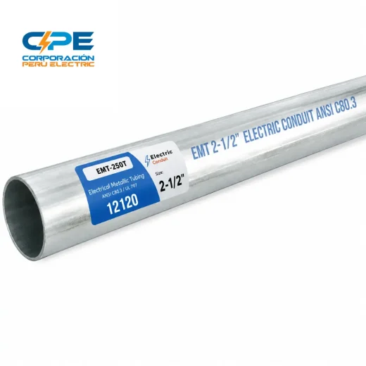 Tubería Conduit EMT 2-1/2″