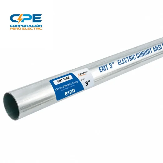 Tubería Conduit EMT 3″