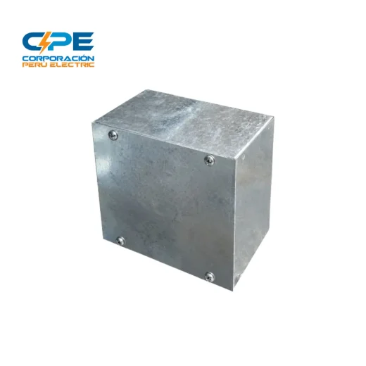 CAJA DE PASE Metálica CIEGA 4X4X2 (100X100X50) 1/27